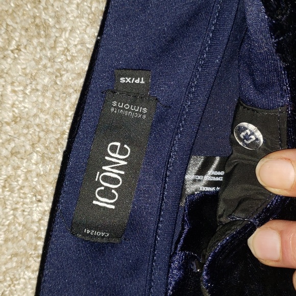 Icone velvet pants - Picture 3 of 5